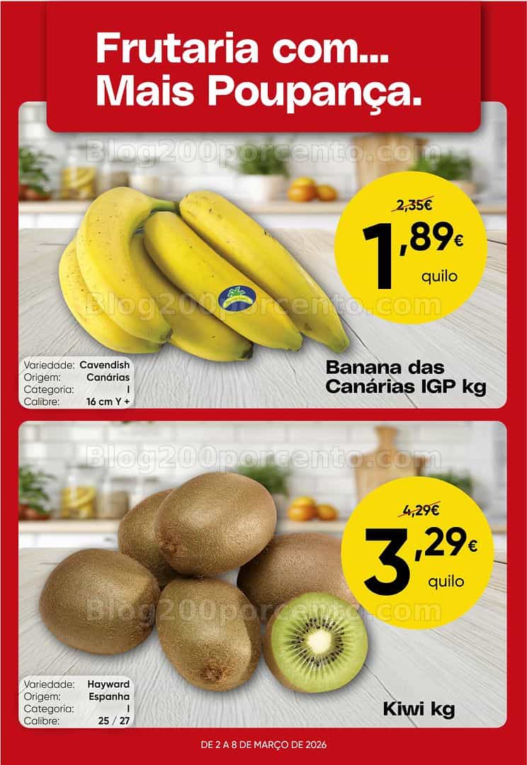 Antevisão Folheto FROIZ Promoções de 2 a 8 março